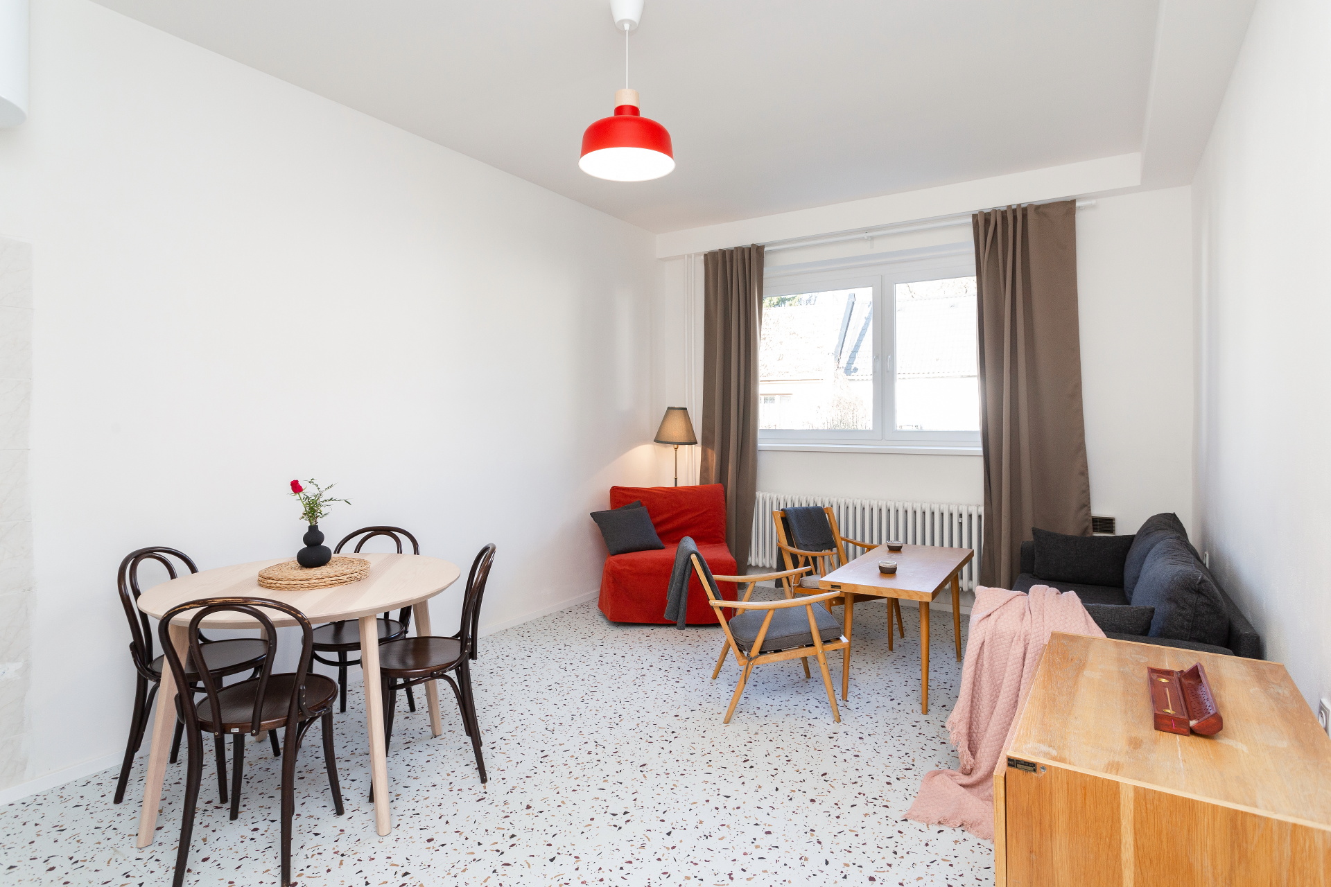 Apartmán 1 — obývací pokoj